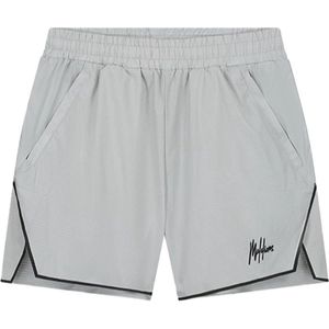 Malelions Sport Active Mesh Shorts Light Grey Maat XL