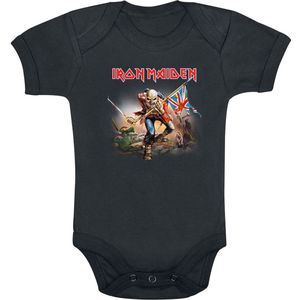 Iron Maiden - Trooper - Body voor Kinderen - Zwart