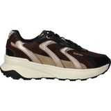 Maruti - DORA - Sneakers - Bruin en Zwart - Leer en Textiel