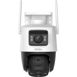 Imou Beveiligingscamera - Camera Beveiliging - Outdoor - Buitenshuis - Twee lenzen - 10MP - Inc. 128GB - Voertuig Detectie