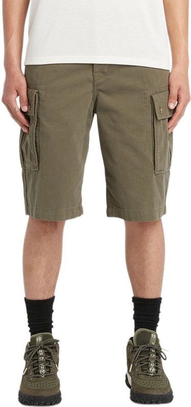 Timberland Brookline Twill Cargo Shorts Groen 31 Man