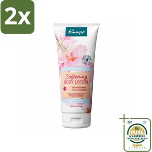 Kneipp - Body lotion - Soft Skin - Amandelbloesem - 200 ml - Voordeelverpakking - 2 stuks - Hydraterende lotion - Amandelolie