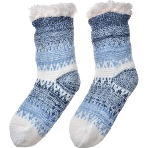 Clayre & Eef Huissokken one size Blauw Synthetisch