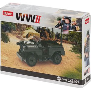 Sluban WWII Jeep US Army