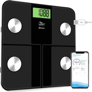 Digitale Personenweegschaal met Bluetooth en Lichaamsanalyse - Tot 180 kg