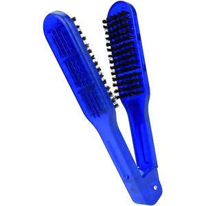 Guardian Beauty Haarborstel - Blauw - Dubbelzijdige Borstel en Clip