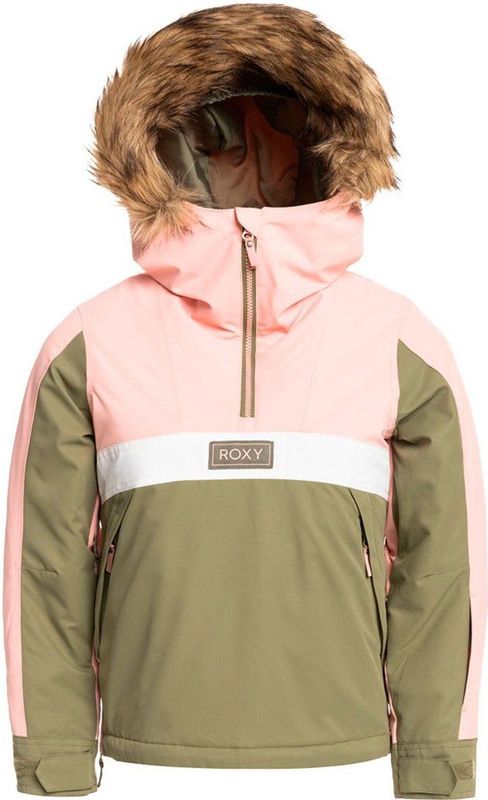 Roxy - Shelter - Geïsoleerde Sneeuwjas - Beige - 15K ROXY DryFlight® Technologie