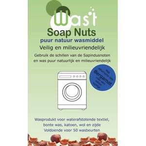 Was’t wasmiddel, milieuvriendelijk, natuurlijk wassen met wasdoppen, zeepschillen, soapnuts doppen. Ecologisch, hypo-allergeen, organisch, puur natuur, biologisch. 250 gr met lavendel geur.