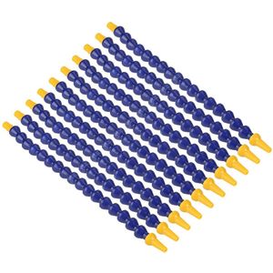 Flexibele Oliekoeler Slang - Plastic Water Oliekoeler Pijp - Universele 1/8BSPT Draad Injectie Pijp voor CNC Slangen - 10 Stuks