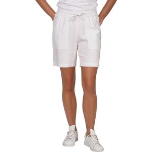 DENIMFY Dames Short DFAlessia regular/straight Wit S Volwassenen