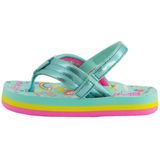 Reef - Little AHI - Teenslippers - Roze - Love Rainbow - 19 EU