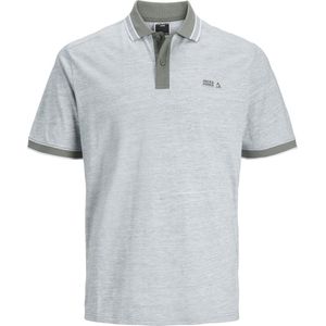 JACK&JONES JCOMELANGE JERSEY POLO SS Heren Poloshirt - Maat S