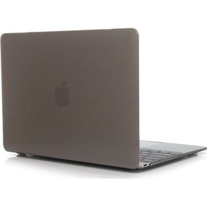 Mobigear Laptophoes geschikt voor Apple MacBook Air 11 Inch (2010-2016) Hoes Hardshell Laptopcover MacBook Case | Mobigear Glossy - Grijs - Model A1370 / A1465