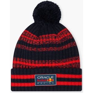 Oracle Red Bull Racing Muts Beanie Rood Blauw - Max Verstappen - Liam Lawson - Formule 1