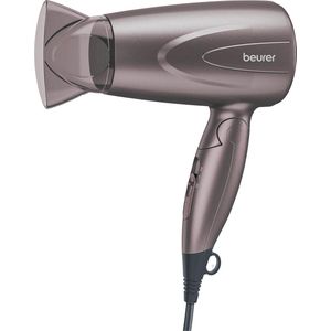 Compacte opvouwbare haardroger met 2 warmtestanden - 1300 Watt, ideaal voor reizen