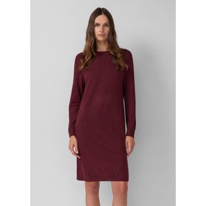 Tricot Jurk - Zacht Gebreid - Ronde Hals - Regular Fit - Geribbelde Mouwen