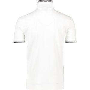 HUGO BOSS Paddy regular fit polo - heren polo korte mouw - wit (contrast) - Maat: 4XL