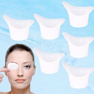 TRANKIELO® – Set van 6 Siliconen Oogspoelbekers, 8 ml – Draagbaar, Zacht, Huidvriendelijk – Ideaal voor Reinigen en Verzorgen van Vermoeide Ogen