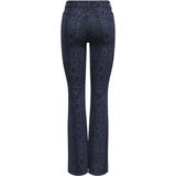 ONLY - ONLPYTHON HW FLARE SNAKE AOP DNM AZG - Meisjes - Jeans