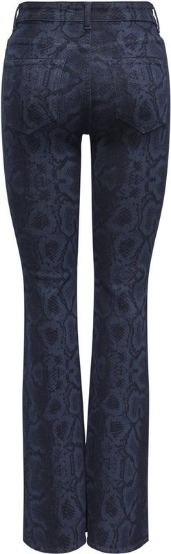 ONLY - ONLPYTHON HW FLARE SNAKE AOP DNM AZG - Meisjes - Jeans