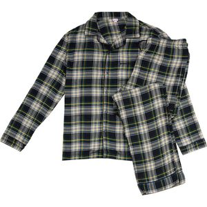 La V Flanel pyjamaset voor heren met geruit patroon Multikleur S