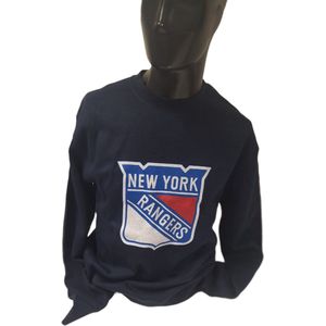 NEW YORK RANGERS- CREWNECK-NAVY-3XL