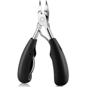 Nagelschaar - Nagelknipper - Nageltang voor harde teennagels - Voor Ingegroeide Teennagel、kalknagels - Zwart