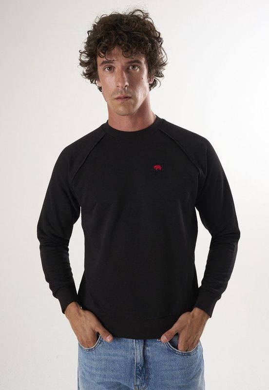 Felix Hardy Sweater Met Ronde Hals - Trui Katoen Heren Zwart - 2Xl