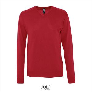 SOL'S Men´s V-Neck Sweater Galaxy L410 - Red - 3XL