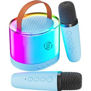 Equivera Karaoke Set voor Kinderen en Volwassenen - Karaokeset - Karaoke Set - Karaokesets - Karaoke Set Kinderen Volwassenen - Voor de Leukste Karaoke Avond!