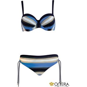 Opera - Sky Brush - Voorgevormde Bikini - Blue - Maat 36 D-cup