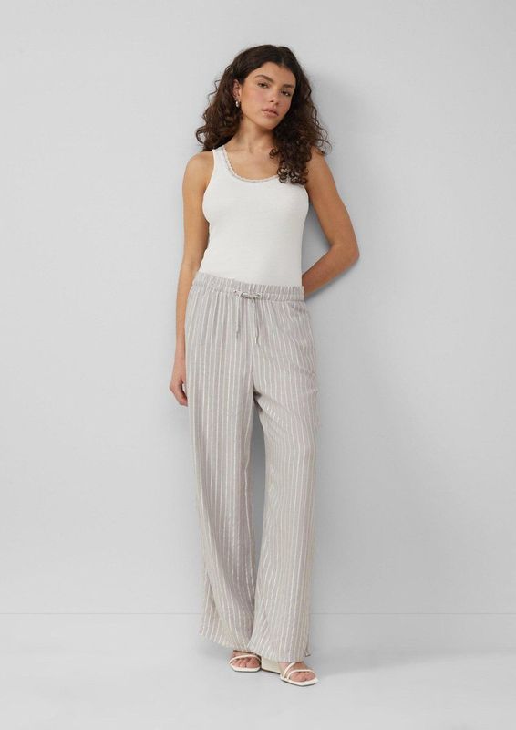 Q/S designed by - Dames broek - 91G0 - Viscose