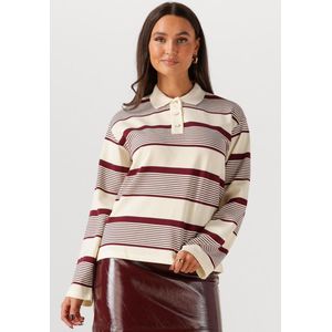 Moves Pomila Polo 4546 Tops & T-shirts Dames - Shirt - Creme - Maat S
