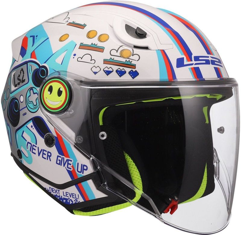 LS2 OF622 Funny II Next Level kinder jethelm - Kinder M