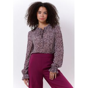 Catwalk Junkie Bl Dawn Flowers Dames - Jurken - Paars - Maat XS