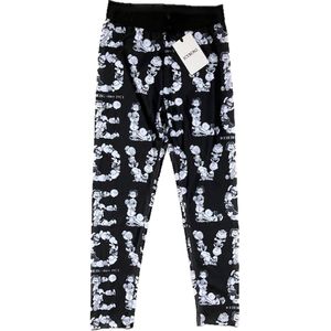 Iceberg legging peanuts maat 128/134 zwart/wit