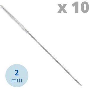 Lactona Interdentaal Ragers - XXX-Small 2mm - Zilver - 2 gripzak x 5 stuks - Voordeelpakket