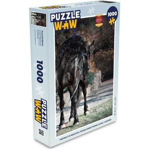 Puzzel Paarden - Fries - Halster - Legpuzzel - Puzzel 1000 stukjes volwassenen