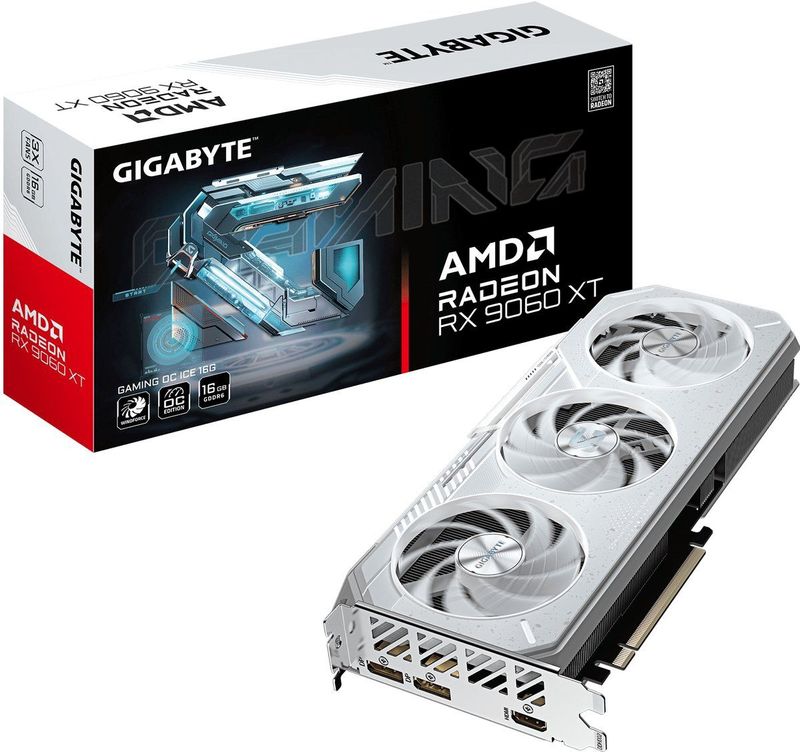 GIGABYTE GAMING Radeon RX 9060 XT OC ICE 16G