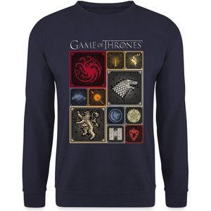 Game Of Thrones Koninkrijken Wapen Tegels Sweater Heren