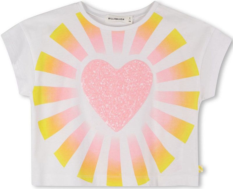 Billieblush - U21416 - T-shirt - Wit - Meisjes