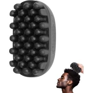 Allecto Plus - Twist curl brush voor krullend haar, siliconen krulborstel voor afrokrullen en dreadlocks, stylingtool voor thuis en salon