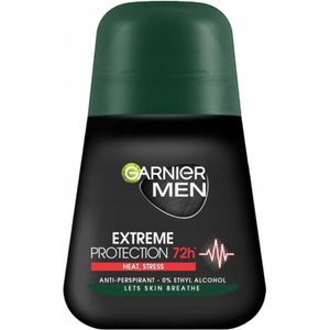 Garnier Men Extreme Protection Deodorant Man - Anti Transpirant - Deodorant Roller Heren met 72u Bescherming - Deodorants Garnier - 50 ml