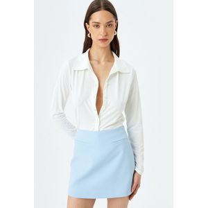 Mini-lengte Zak Gedetailleerd Hosenrock