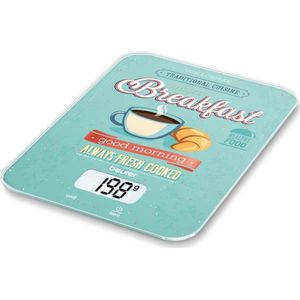 Beurer KS 19 Digitale keukenweegschaal - 5 kg - Tarra Functie - Incl. batterijen - 5 Jaar garantie - Breakfast