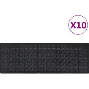 vidaXL-Trapmatten-10-st-25x75-cm-rubber
