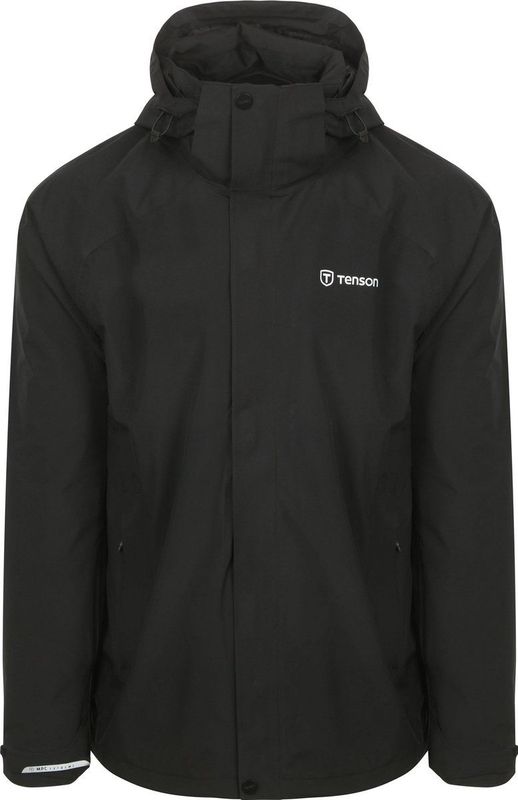 Tenson - Biscaya MPC Extreme Jacket - Zwart - Regenjas - Water- en Winddicht