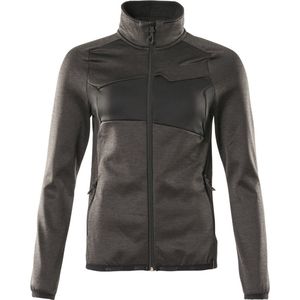 Mascot Accelerate Fleecetrui met rits 18153-316 - donkerantraciet/zwart - 5XL