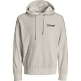Jack & Jones - Jjyuki Sweat Hood - Trui - Moonbeam - Mannen