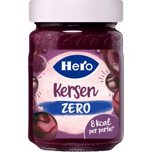 Hero - Kersen Zero Jam - 300 g - Doos 6 pot